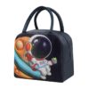 KARDIFF 3D Cartoon Children's Lunch Box Insulation Bag Lovely Large Capacity Portable Lunch Bag, Astronaut