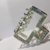 KARDIFF 4PC Pearl Hair Clips White Hair Claw Clamps Crystal Hair Claw Clip Non Slip Clips Styling Hair Accessories for Women and Girls