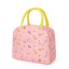 KARDIFF Insulated Lunch Bag for Women Small Lunch Leakproof Bag for Office, Work, School, Picnic Beach, Office, Outdoor, Gymor Travel (Pink Cat)