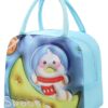 KARDIFF 3D Cartoon Children's Lunch Box Insulation Bag Lovely Large Capacity Portable Lunch Bag, Space Duck