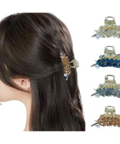 KARDIFF Daimond hair clip multi Hair Clips Exquisite dimond Crystal Butterfly Shark Hair Clip Metal Hair Claws Clamps Hair Crab Hair pin Hair Accessories Random Color (Pack of 1pc)