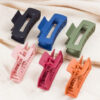 Large Hair Claw Clips Korean Design & Multiicolor Hair Clutchers set (Pack of 6)