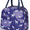 KARDIFF Insulated Lunch Bag for Kids, Women Small Lunch Leakproof Bag for Office, Work, School, Picnic Beach, Office, Outdoor Picnic Bag (Blue Sheep)