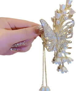ad butterfly tassel hair claw clip clutcher hair accessories for original imah3x2zeqyzh6pz