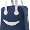 big smiley insulated lunch bag for smiley kids women lunch original imagk22n73chcq5k