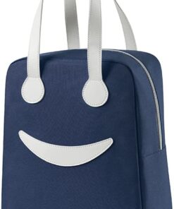 Insulated Lunch Bag for Men Women Kids Boy Girl, Smiley Design