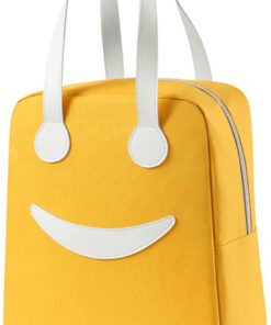 big smiley insulated lunch bag for smiley kids women lunch original imagk22ngy8e6f9q