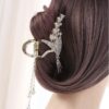 Korean Flower Metal hair claw Hair Accessories For Girls Woman