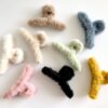 fluffy furr claw clip clutcher hair accessories multi color any5 original imahyastzn8bjpeg