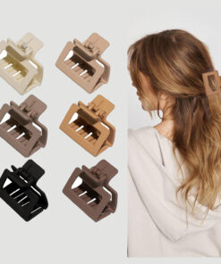 hair claw clutcher clip matte rectangle hair clips for women original imagzyy2e9qsz9he