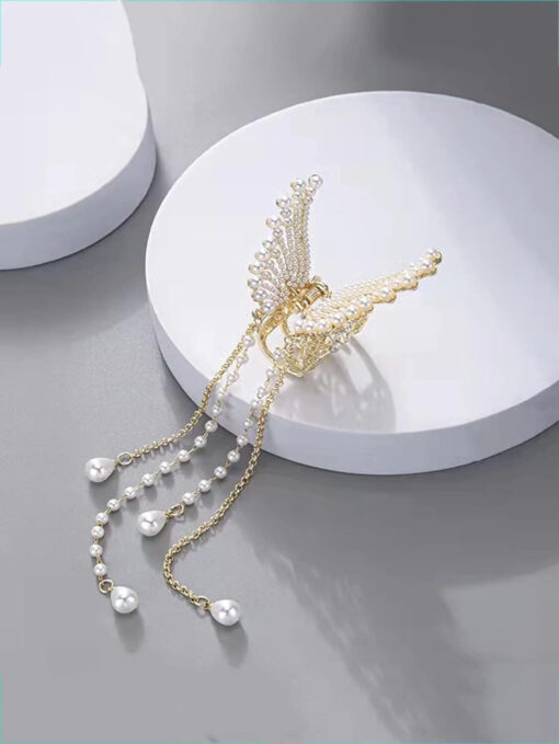 Stylish Butterfly Hair Claw Clip Clutcher Hair Accessories for Girls & Women a